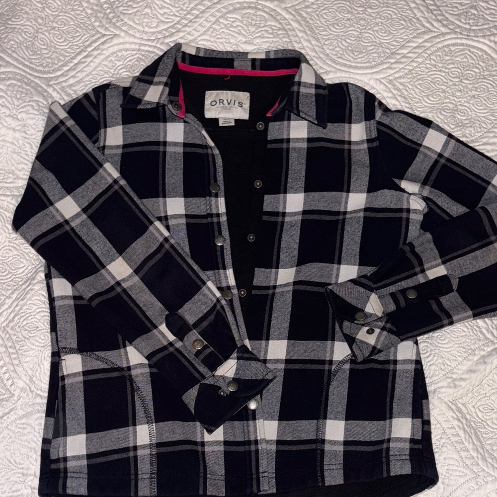 Orvis Womens Plaid Jacket